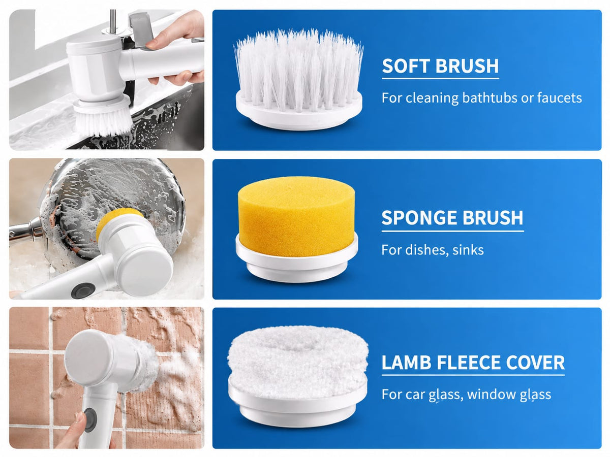 ELECTRIC CLEANING BRUSH