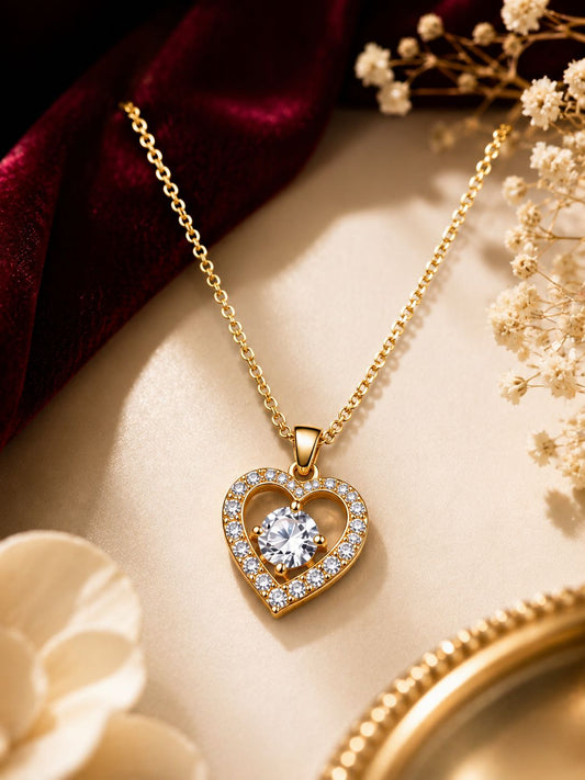 ROSE GIFT BOX NECKALCE