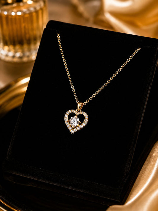 ROSE GIFT BOX NECKALCE