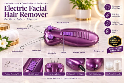 Electric Facial Hair Remover
