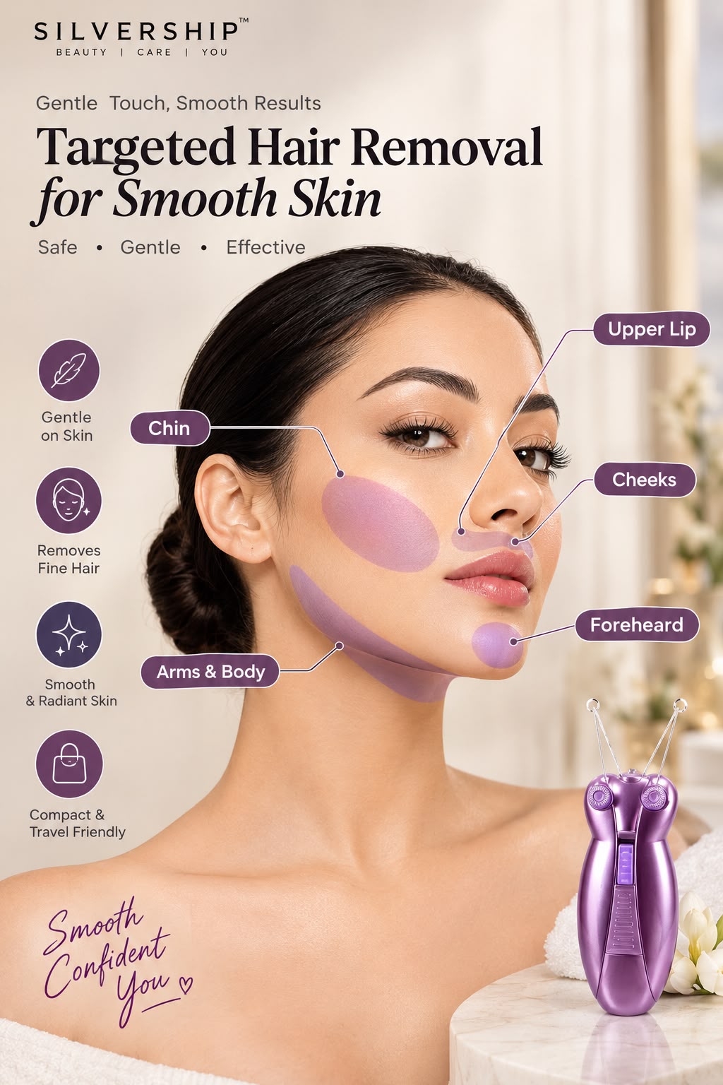 Electric Facial Hair Remover